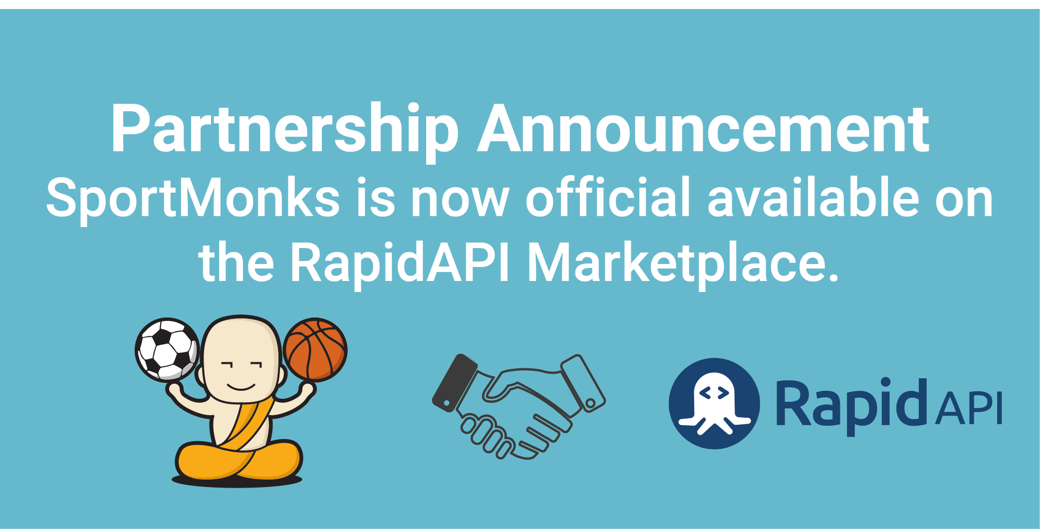 Sportmonks and RapidAPI team-up